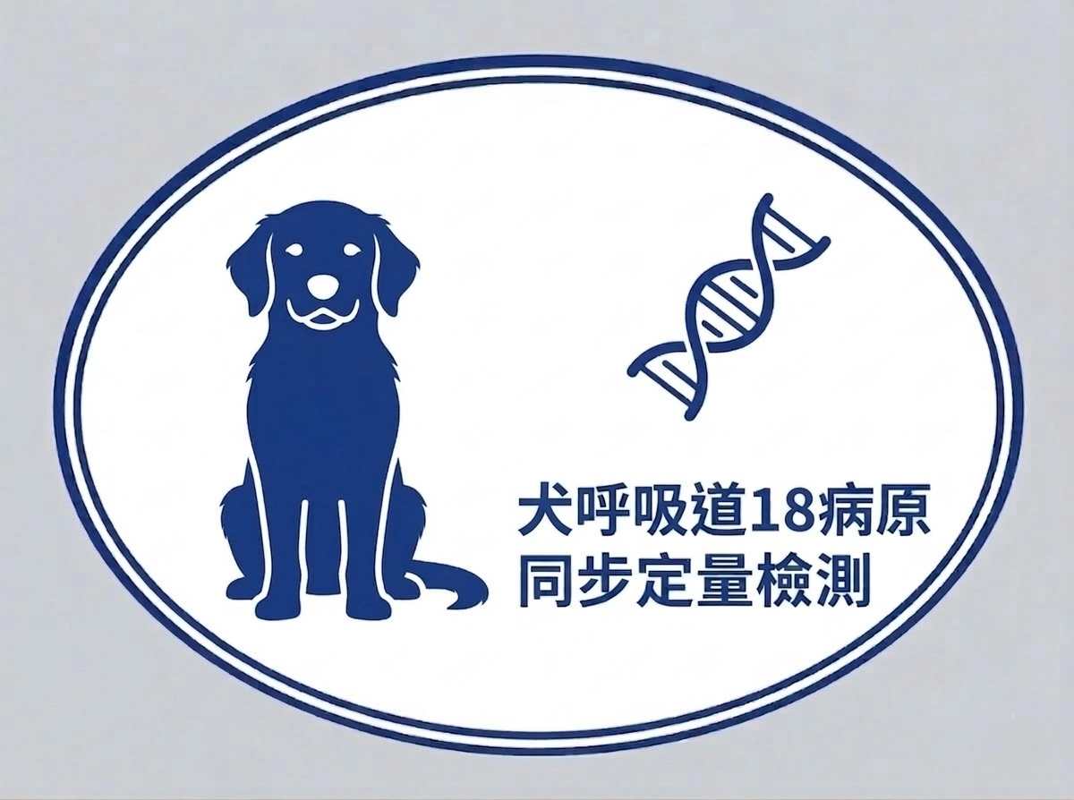 犬呼吸道18病原同步定量檢測附免費藥敏
