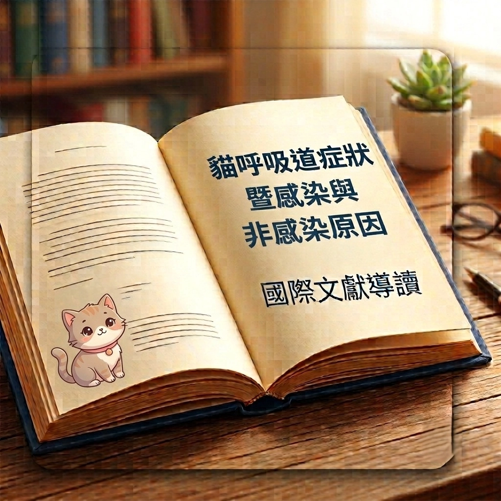 國際文獻導讀 貓呼吸道症狀暨感染性與非感染性性原因